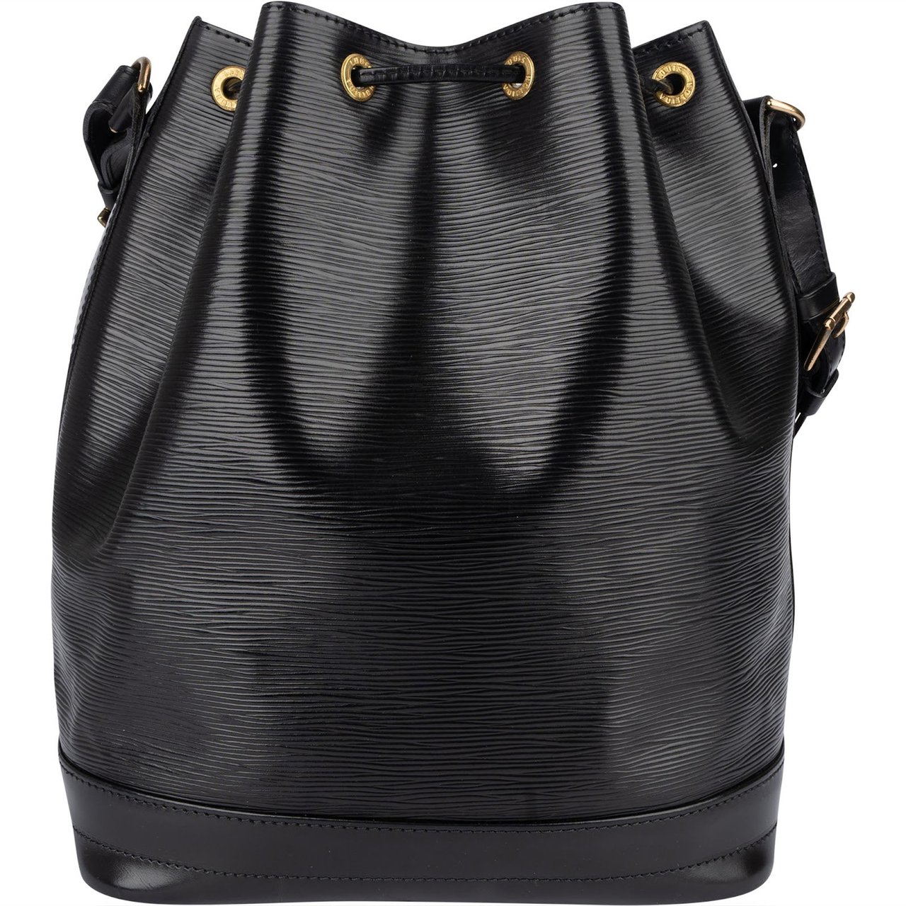 Louis Vuitton Louis Vuitton Noir Epi Leather Sac Noé Grande Shoulder Bag Zwart