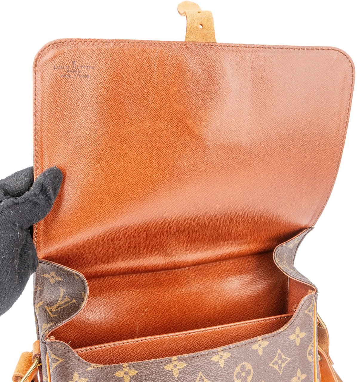 Louis Vuitton Louis Vuitton Monogram Canvas Cartouchiere GM Crossbody Bag Bruin