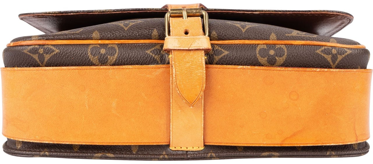 Louis Vuitton Louis Vuitton Monogram Canvas Cartouchiere GM Crossbody Bag Bruin