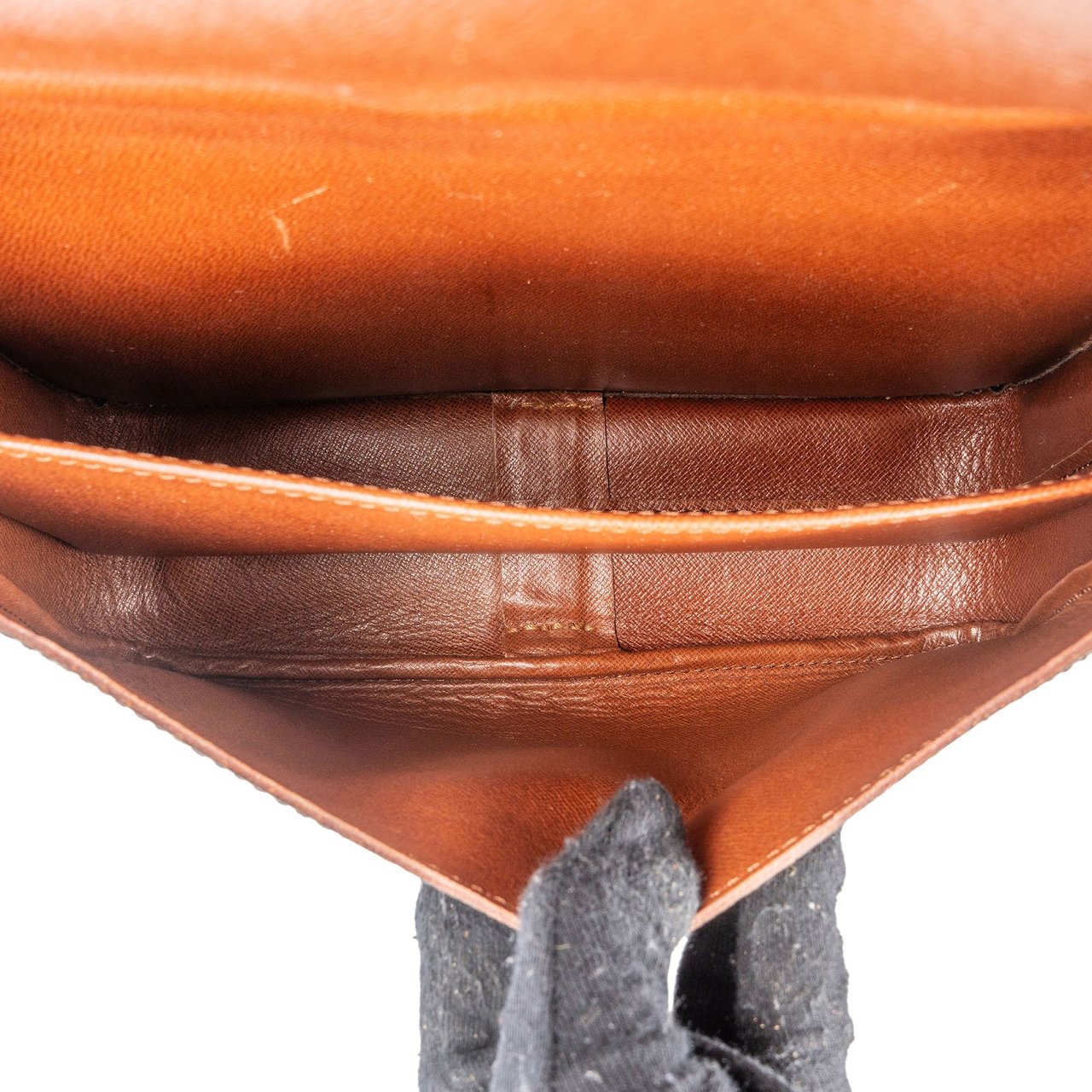 Louis Vuitton Louis Vuitton Monogram Canvas Cartouchiere GM Crossbody Bag Bruin