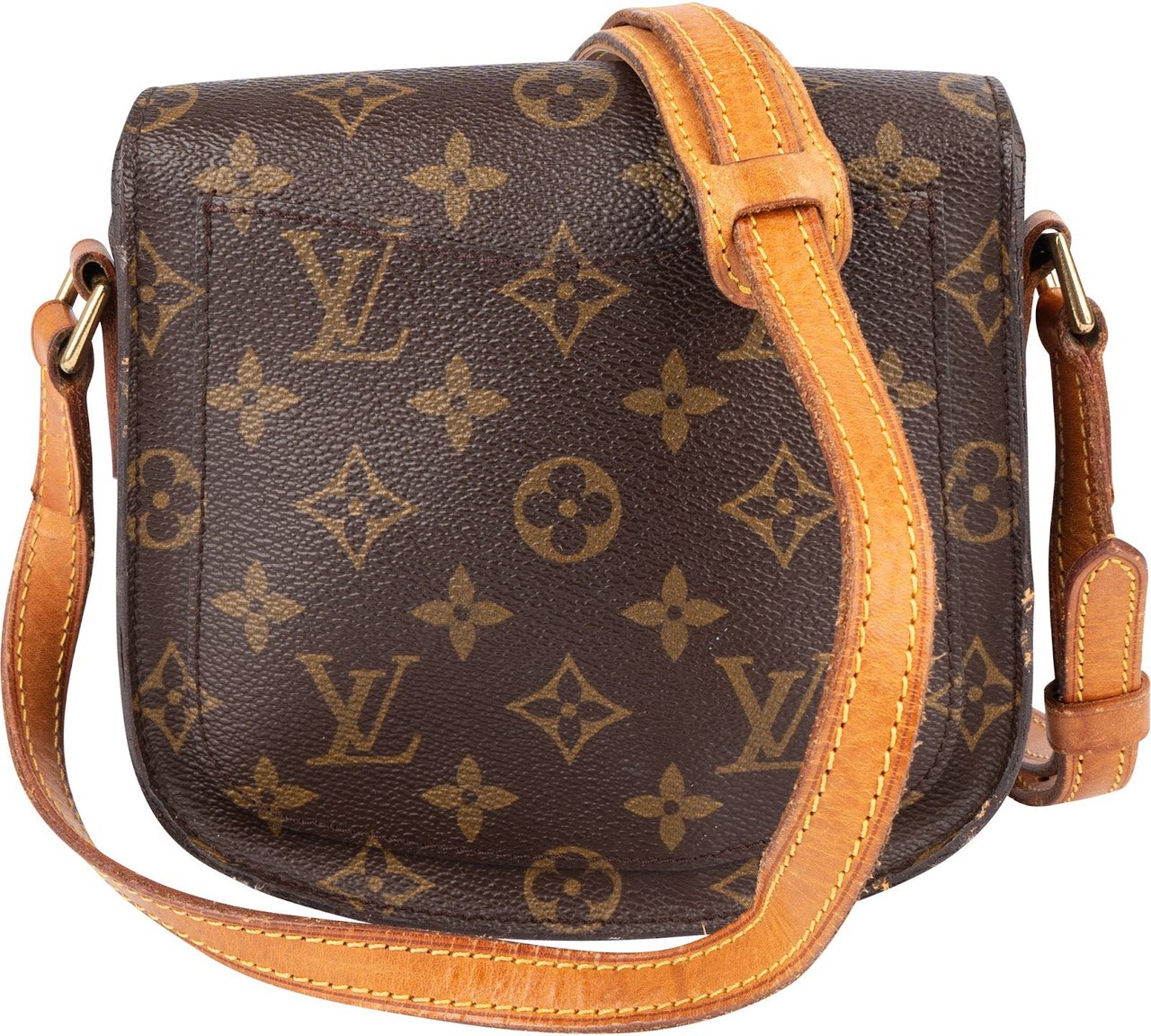 Louis Vuitton Louis Vuitton Monogram Canvas Saint Cloud PM Crossbody Bag Bruin