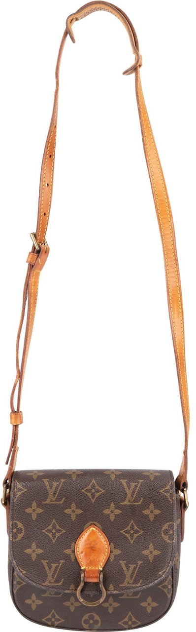 Louis Vuitton Louis Vuitton Monogram Canvas Saint Cloud PM Crossbody Bag Bruin