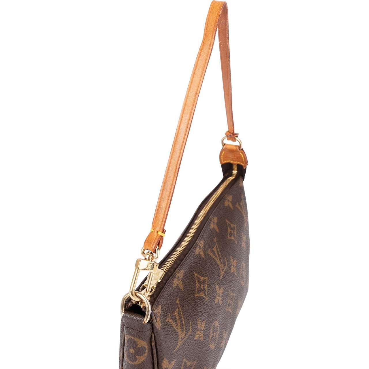 Louis Vuitton Louis Vuitton Monogram Canvas Pochette Accessoires Handbag Bruin