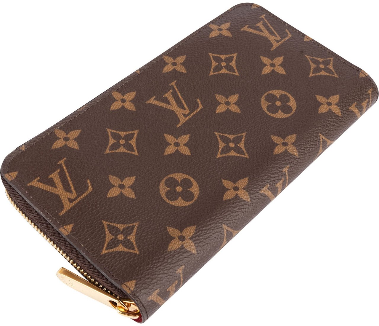 Louis Vuitton Louis Vuitton Monogram Canvas Zippy Wallet Bruin