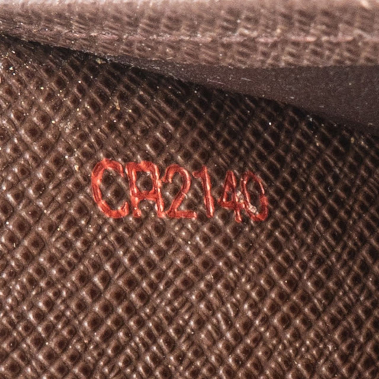 Louis Vuitton Louis Vuitton Monogram Damier Ebene Sarah Wallet Bruin