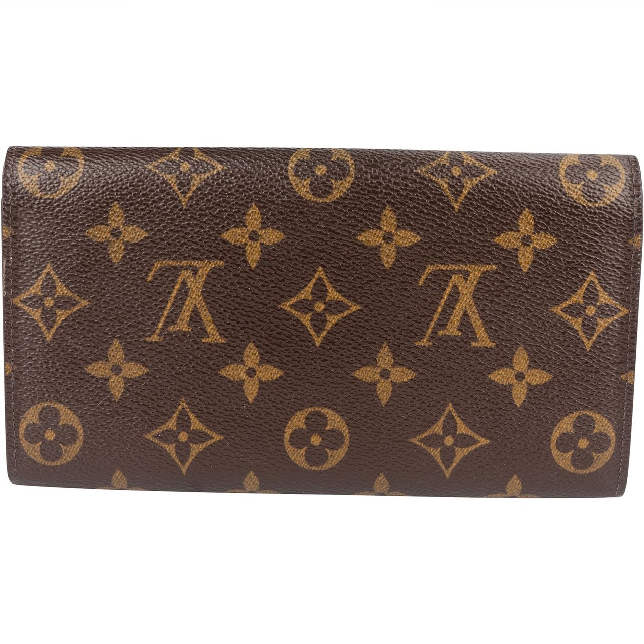 Louis Vuitton Louis Vuitton Monogram Canvas Sarah Wallet Bruin