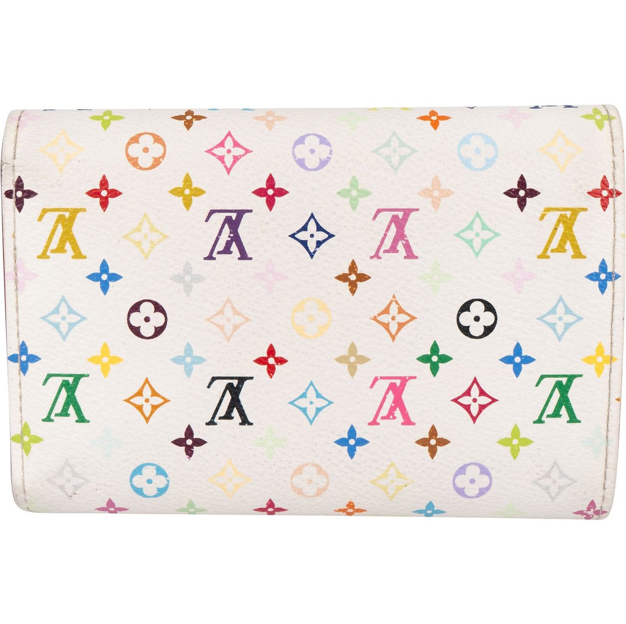 Louis Vuitton Louis Vuitton Monogram Murakami Multicolor Alexandra Wallet Wit