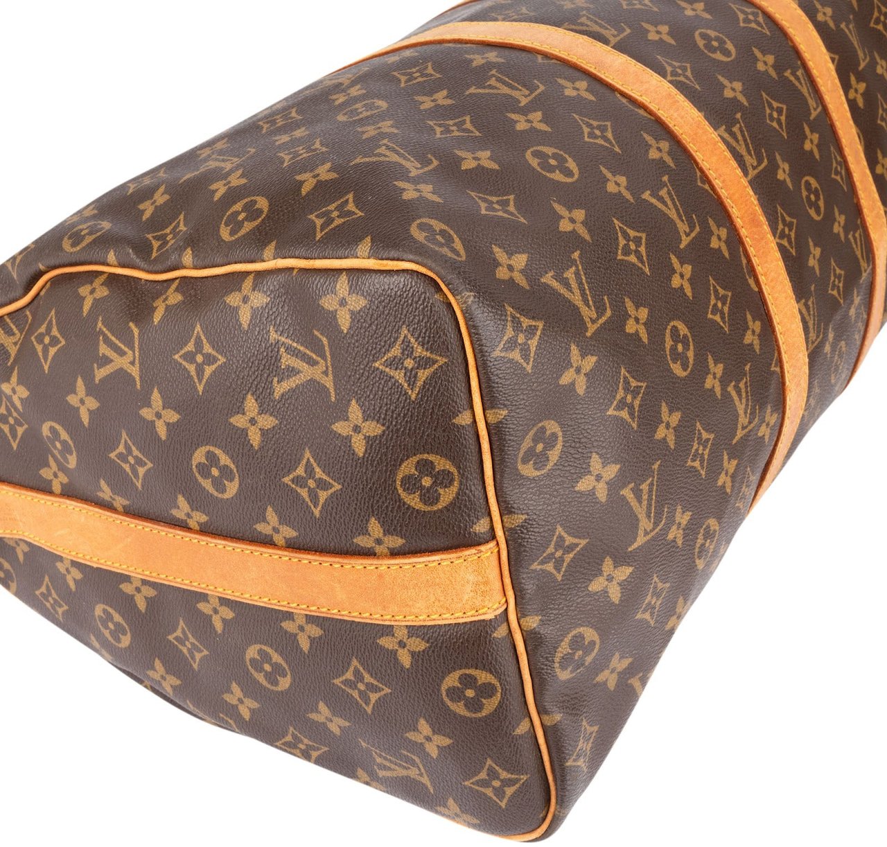 Louis Vuitton Louis Vuitton Monogram Canvas Keepall 50 Bandoulière Travel Bag Bruin