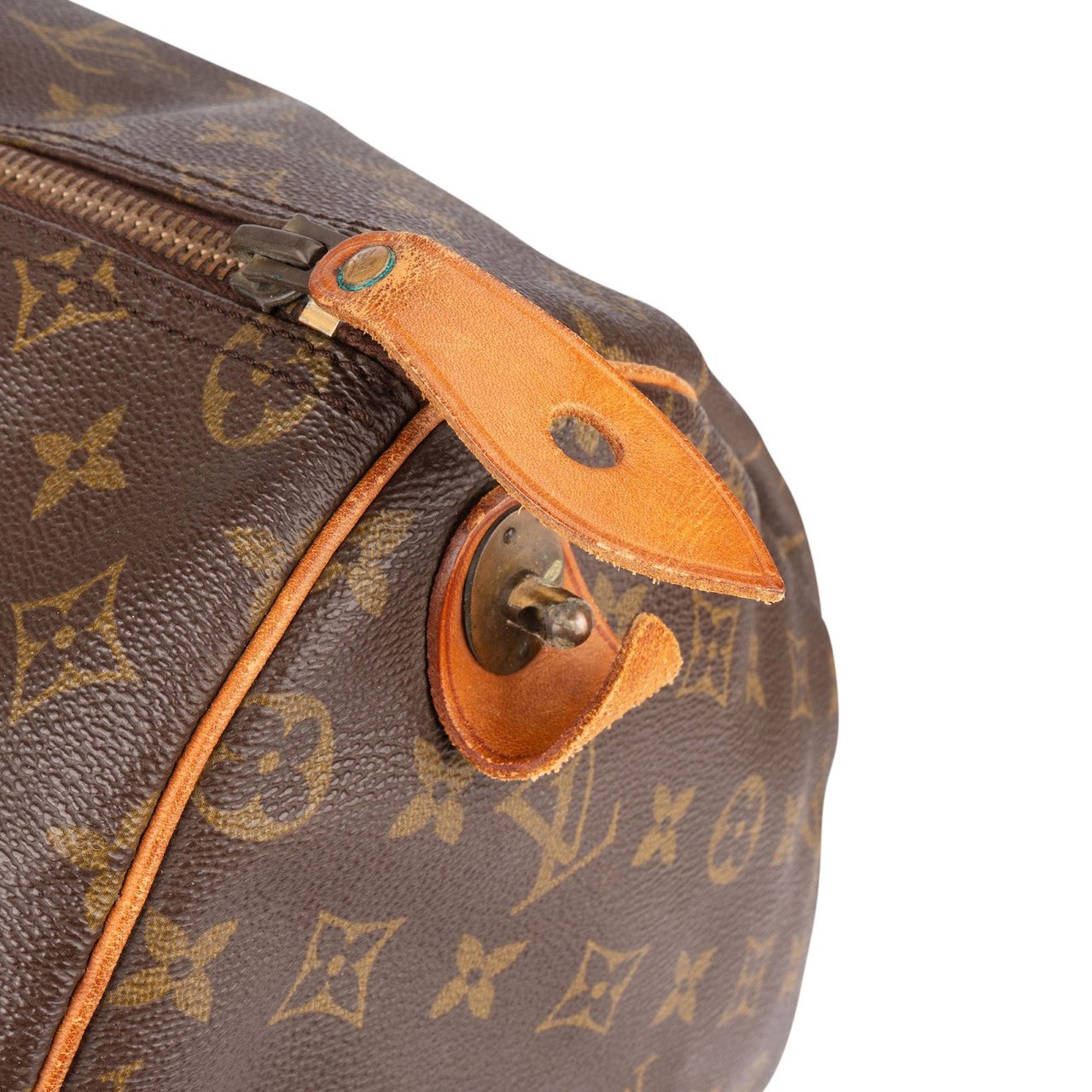 Louis Vuitton Louis Vuitton Monogram Canvas Keepall 50 Travel Bag Bruin