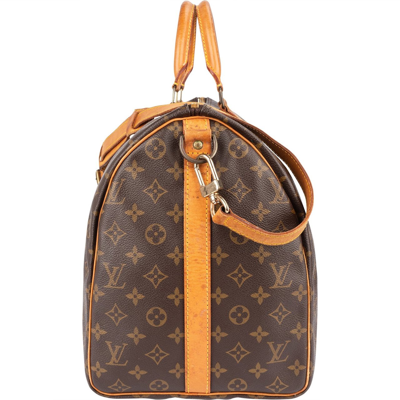 Louis Vuitton Louis Vuitton Monogram Canvas Keepall 50 Bandoulière Travel Bag Bruin