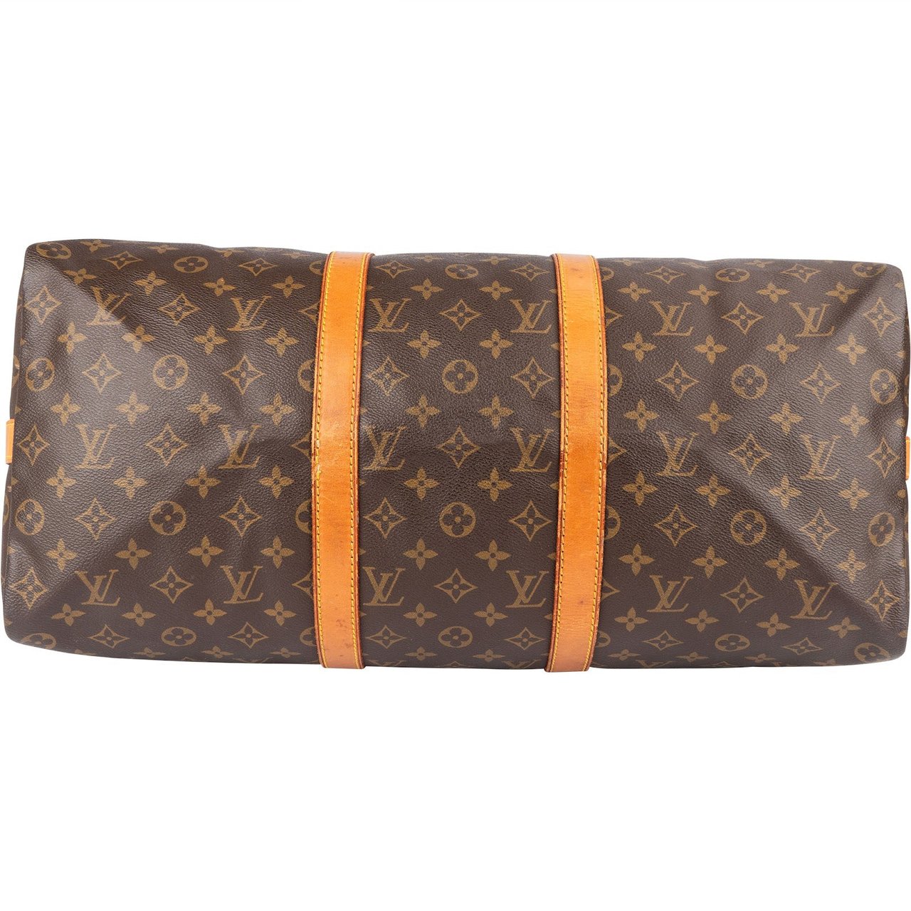 Louis Vuitton Louis Vuitton Monogram Canvas Keepall 50 Bandoulière Travel Bag Bruin