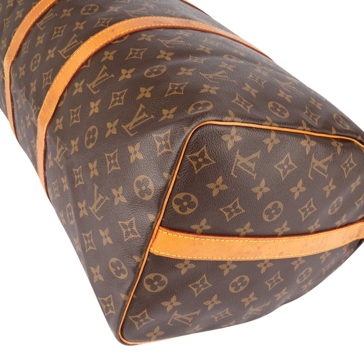 Louis Vuitton Louis Vuitton Monogram Canvas Keepall 50 Bandoulière Travel Bag Bruin