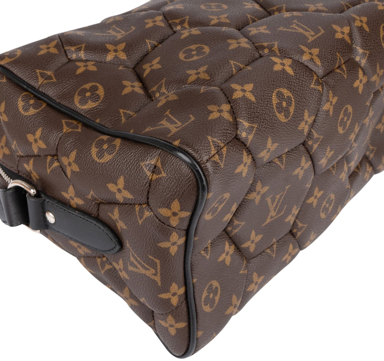 Louis Vuitton Monogram Macassar Hexagon Neo Trocadero Crossbody Bag Bruin