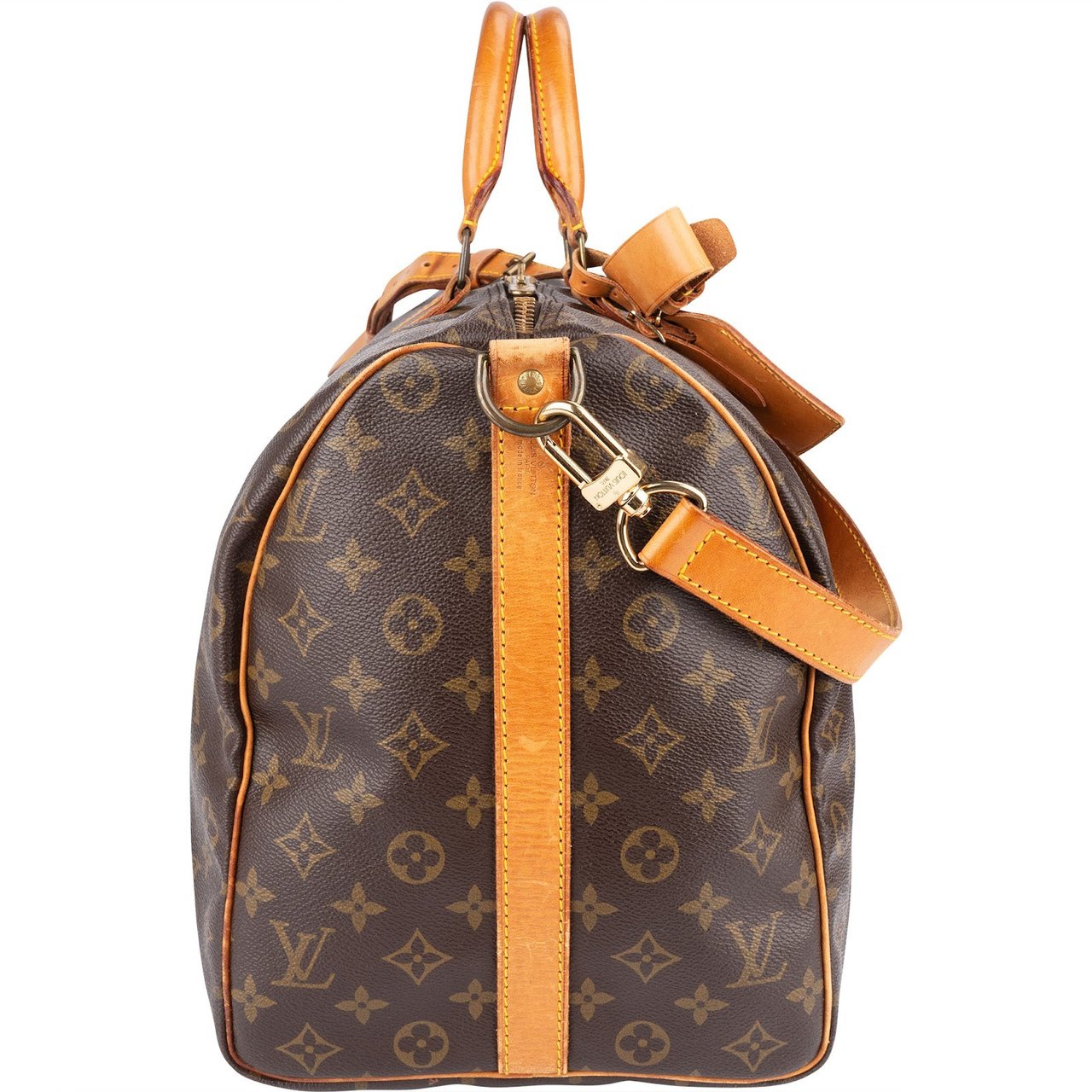 Louis Vuitton Louis Vuitton Monogram Canvas Keepall 50 Bandoulière Travel Bag Bruin