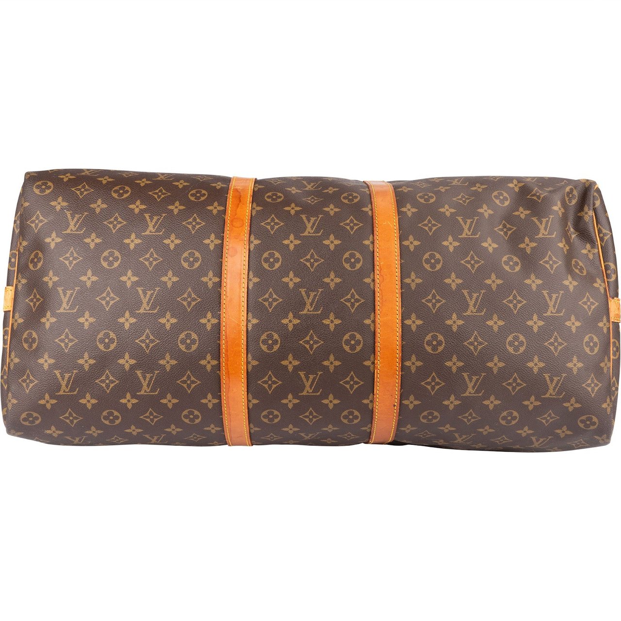 Louis Vuitton Louis Vuitton Monogram Canvas Keepall 60 Bandoulière Travel Bag Bruin