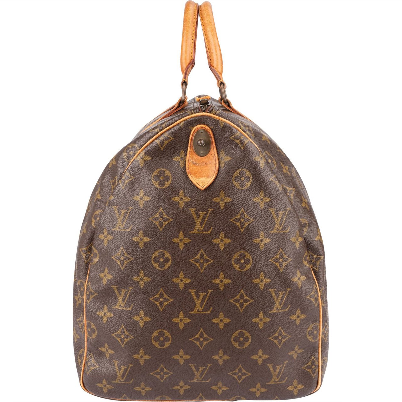 Louis Vuitton Louis Vuitton Monogram Canvas Keepall 55 Travel Bag Bruin