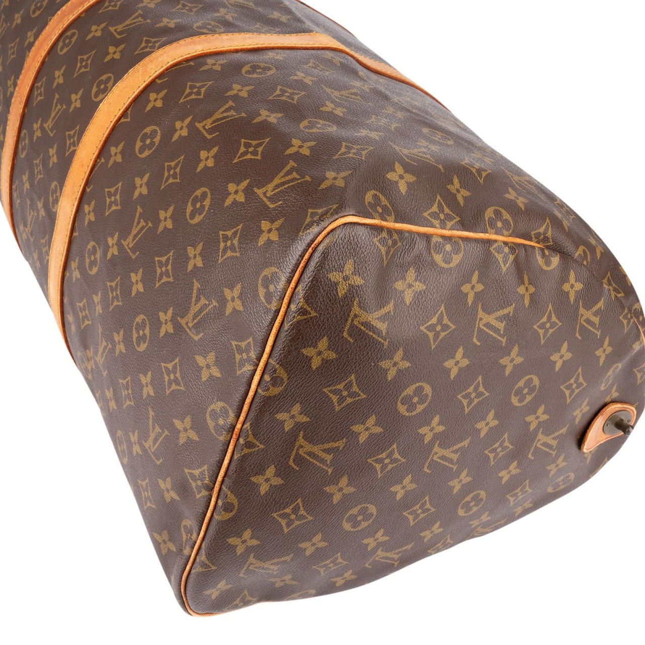 Louis Vuitton Louis Vuitton Monogram Canvas Keepall 55 Travel Bag Bruin