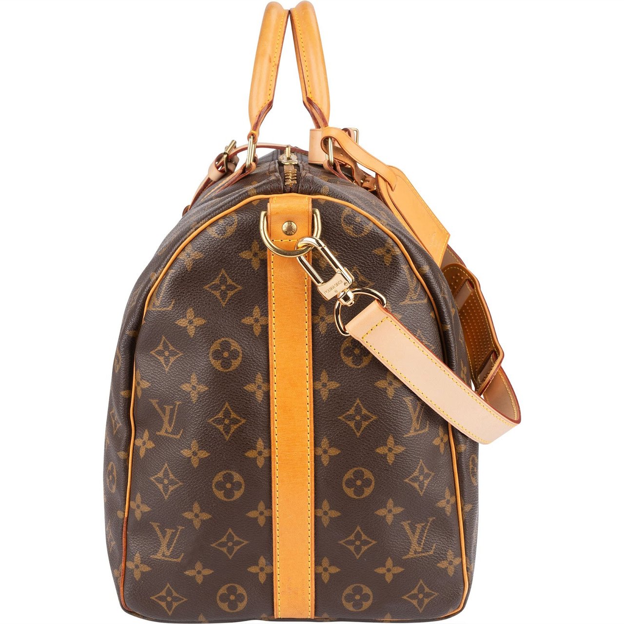 Louis Vuitton Louis Vuitton Monogram Canvas Keepall 50 Bandoulière Travel Bag Bruin