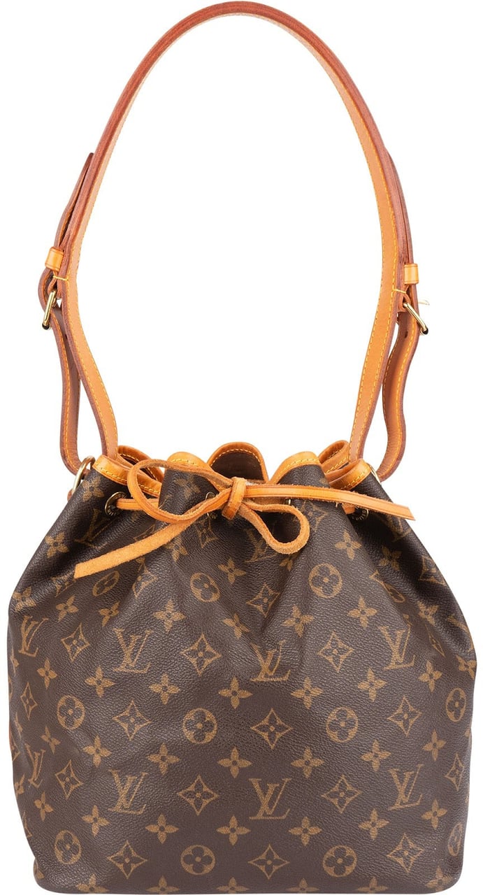 Louis Vuitton Louis Vuitton Monogram Canvas Sac Noé Petit Shoulder Bag Bruin