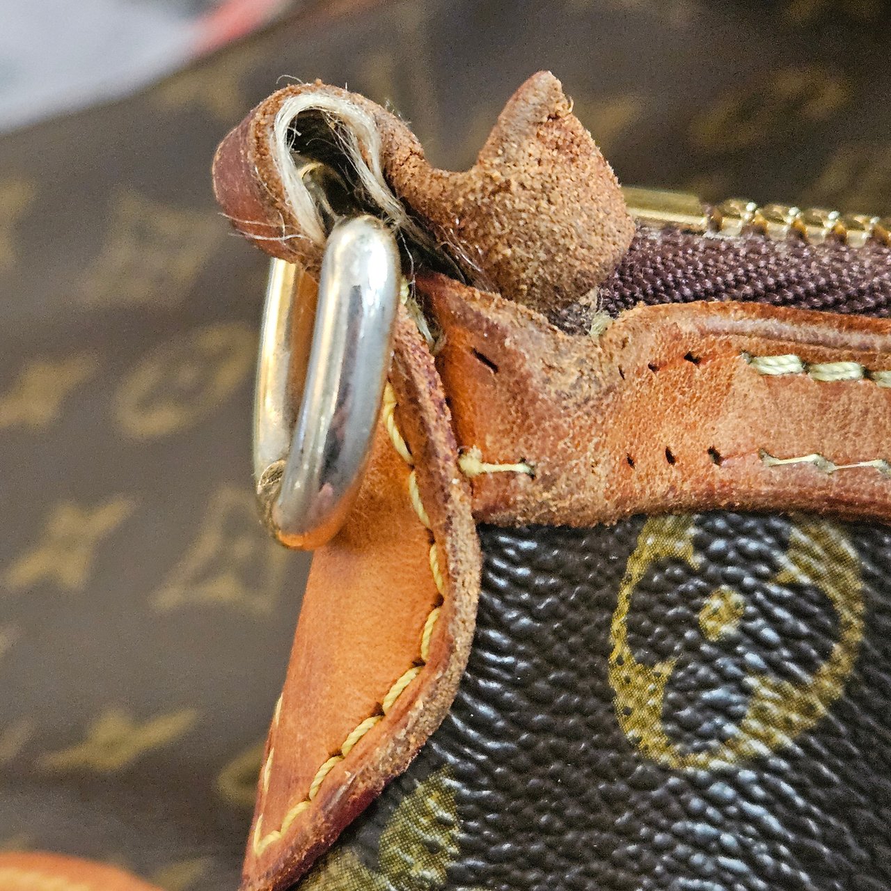 Louis Vuitton Louis Vuitton Monogram Canvas Palermo PM Handbag Bruin