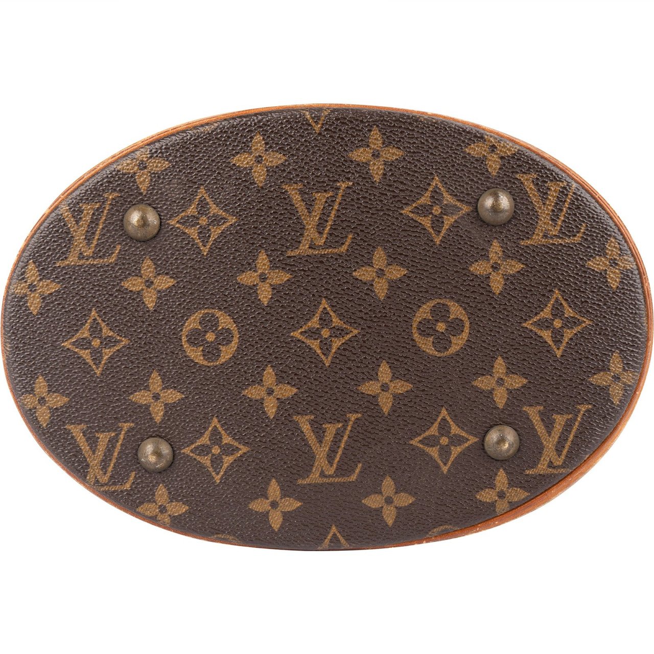 Louis Vuitton Louis Vuitton Monogram Canvas Bucket PM Shoulder Bag Bruin