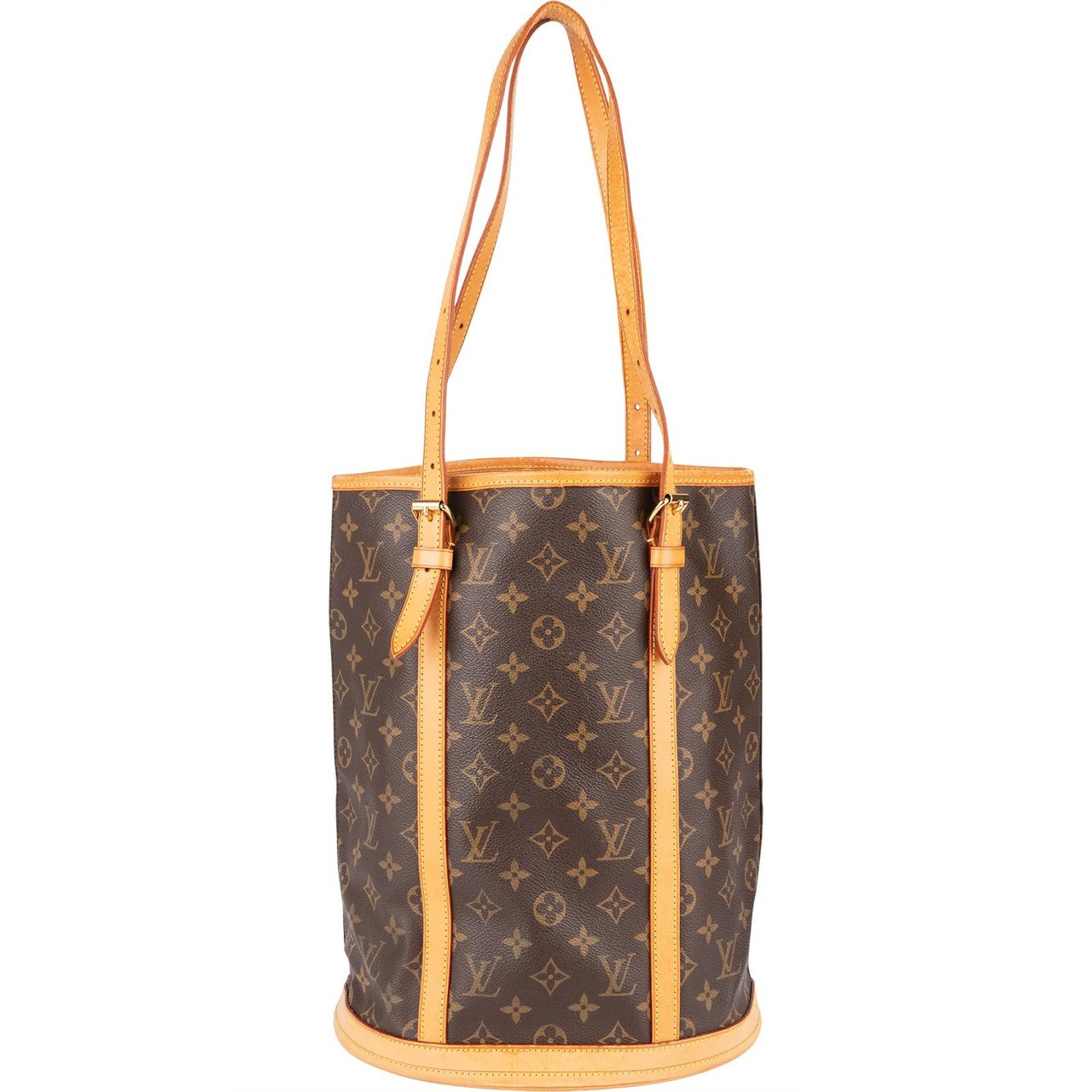 Louis Vuitton Louis Vuitton Monogram Canvas Bucket GM Shoulder Bag Bruin