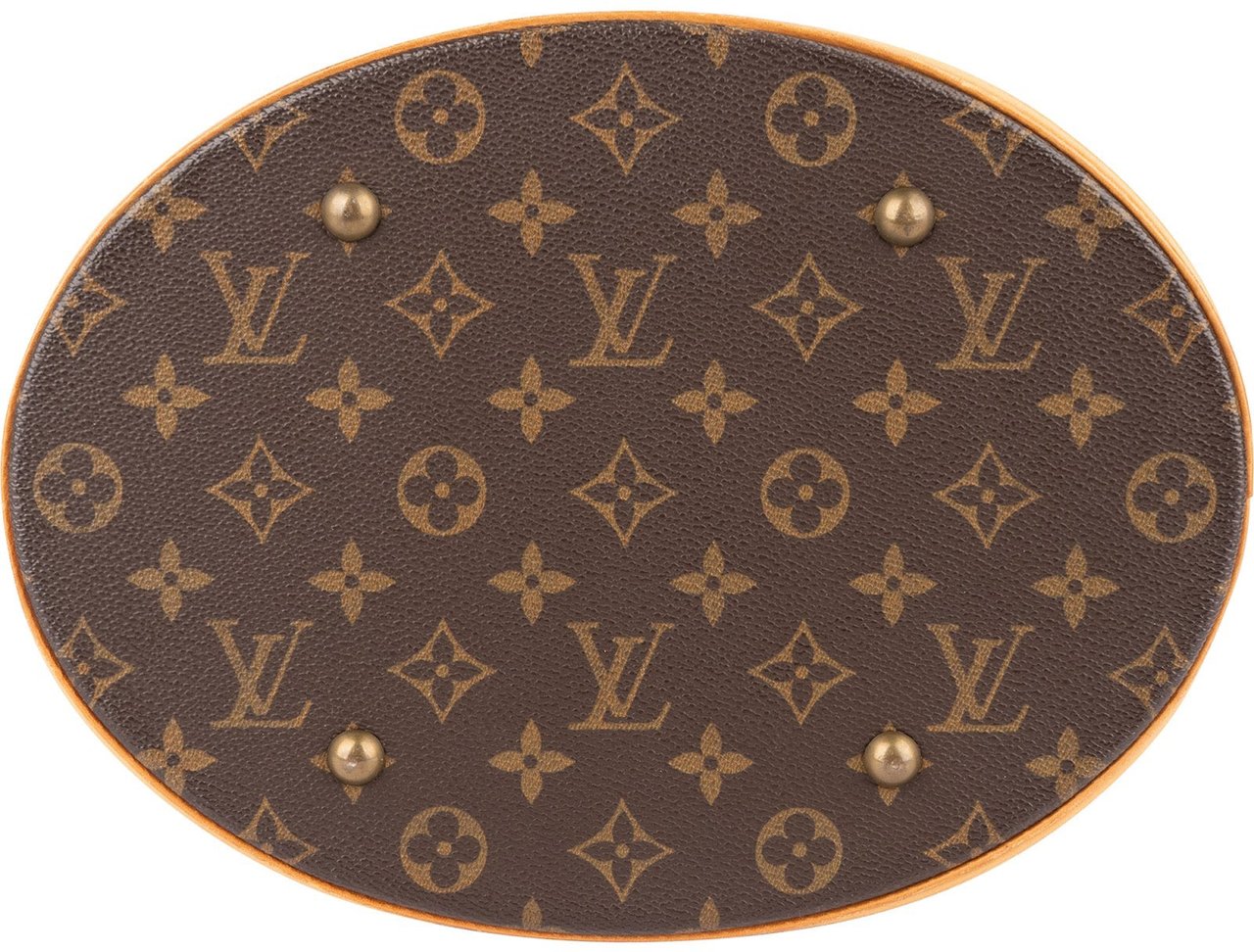 Louis Vuitton Louis Vuitton Monogram Canvas Bucket GM Shoulder Bag Bruin