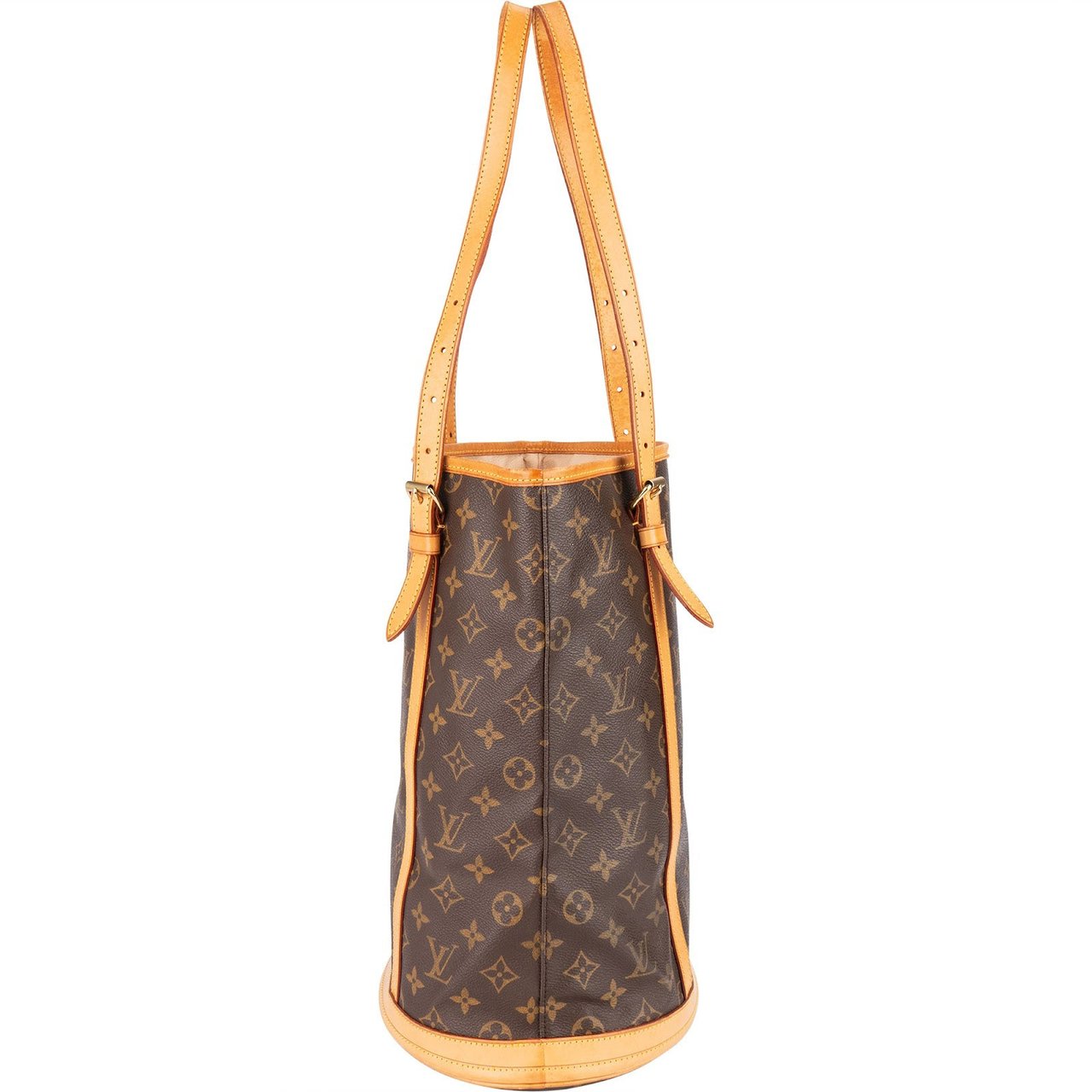 Louis Vuitton Louis Vuitton Monogram Canvas Bucket GM Shoulder Bag Bruin