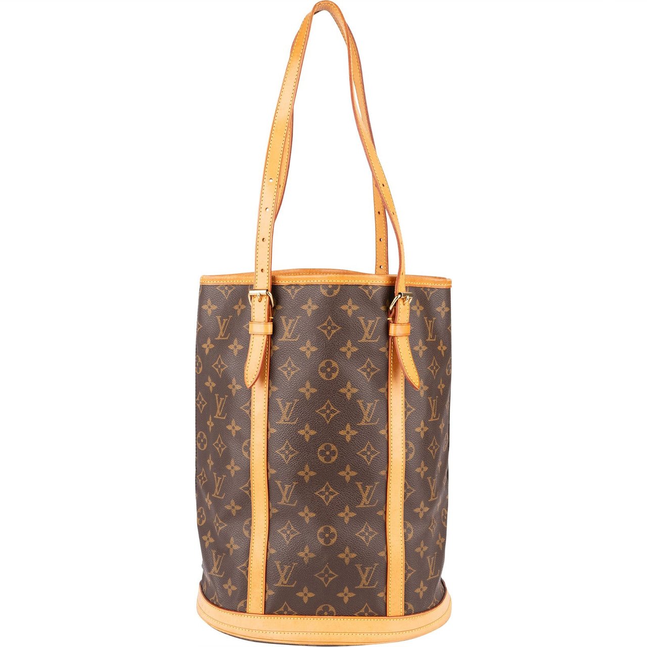 Louis Vuitton Louis Vuitton Monogram Canvas Bucket GM Shoulder Bag Bruin