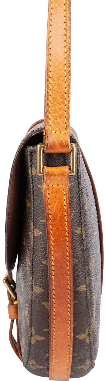 Louis Vuitton Louis Vuitton Monogram Canvas Chantilly GM Crossbody Bag Bruin