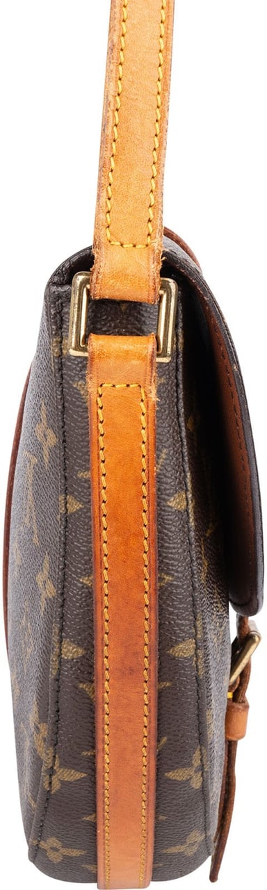 Louis Vuitton Louis Vuitton Monogram Canvas Chantilly GM Crossbody Bag Bruin