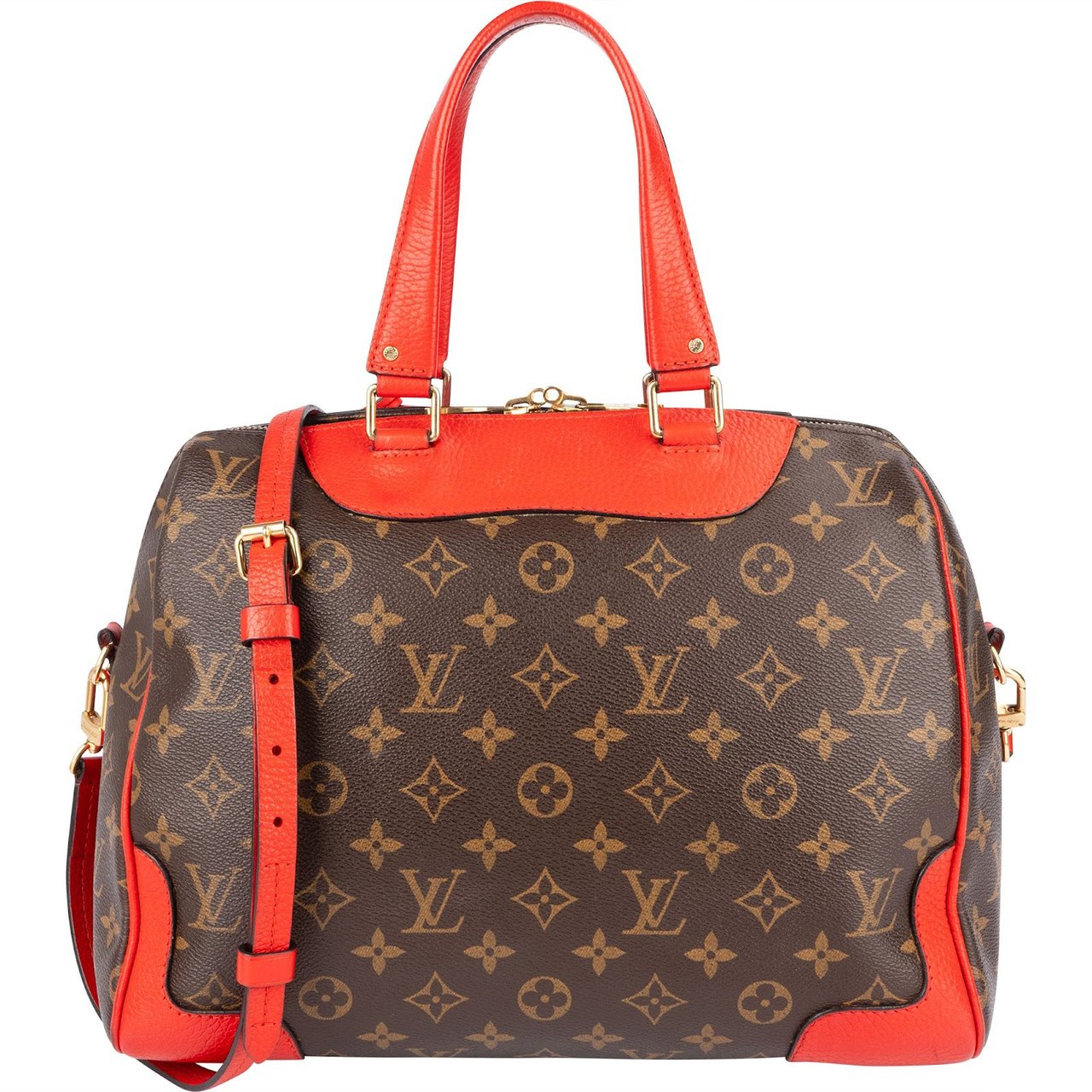 Louis Vuitton Louis Vuitton Monogram Canvas Retiro PM Handbag Bruin