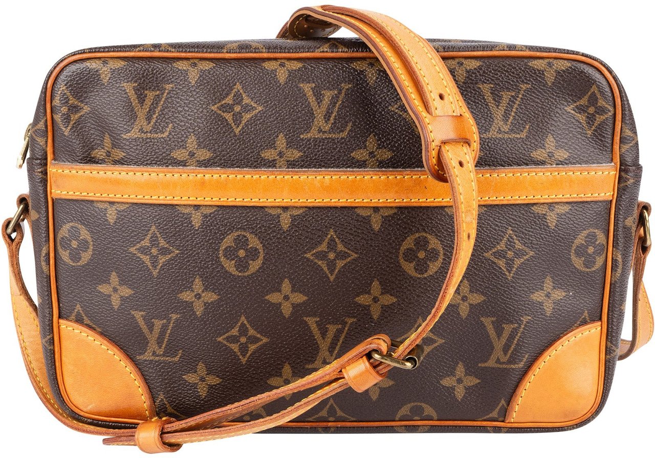Louis Vuitton Louis Vuitton Monogram Canvas Trocadero 27 Crossbody Bag Bruin