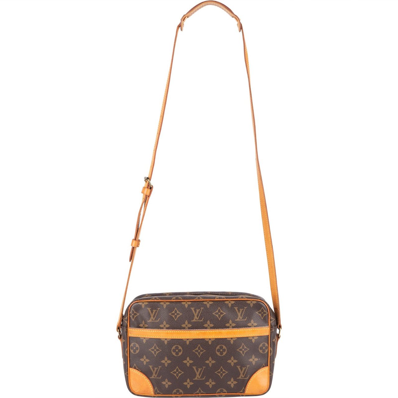 Louis Vuitton Louis Vuitton Monogram Canvas Trocadero 27 Crossbody Bag Bruin