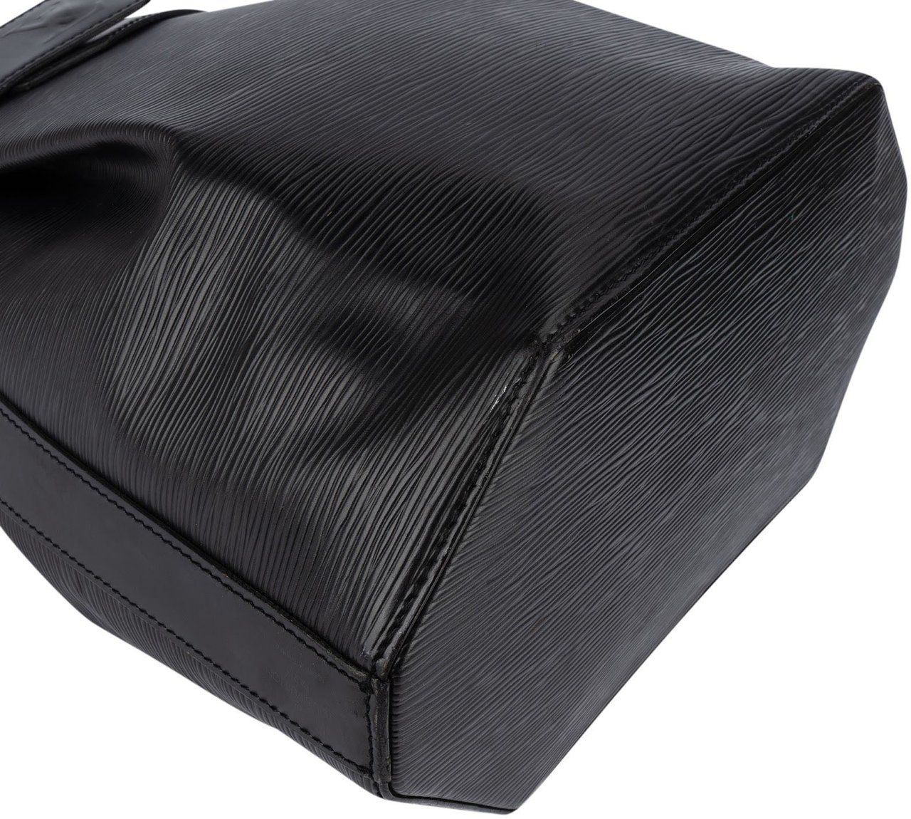 Louis Vuitton Louis Vuitton Noir Epi Leather Sac d'Epaule Shoulder Bag Zwart