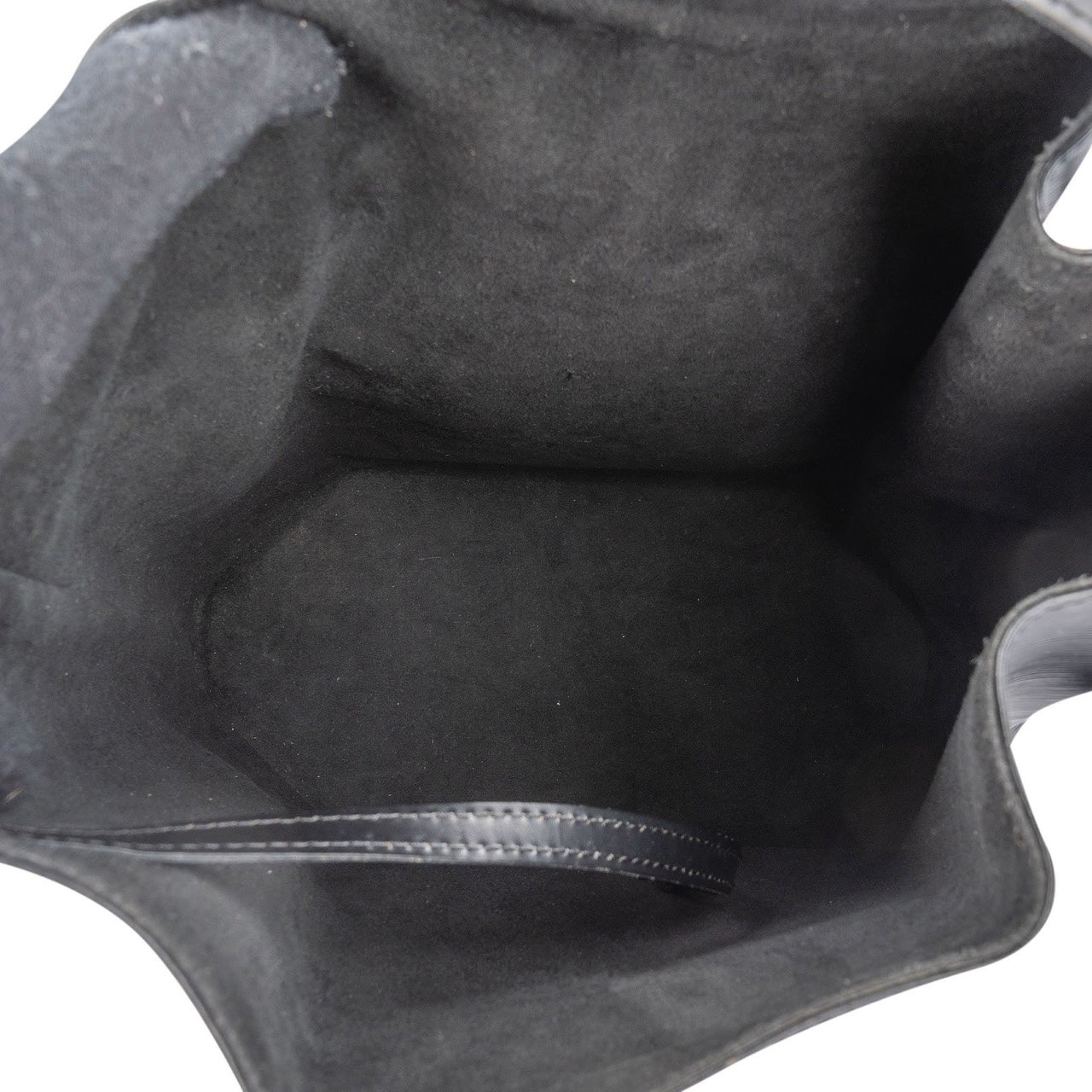 Louis Vuitton Louis Vuitton Noir Epi Leather Sac d'Epaule Shoulder Bag Zwart