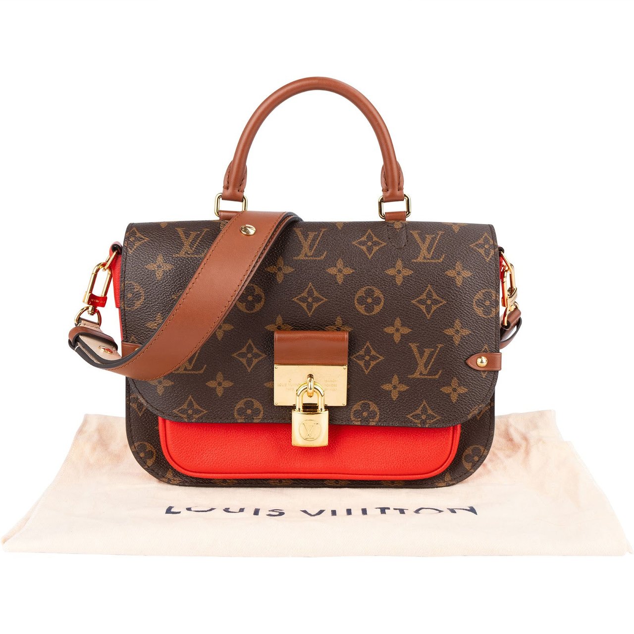 Louis Vuitton Louis Vuitton Monogram Canvas Vaugirard Handbag Bruin
