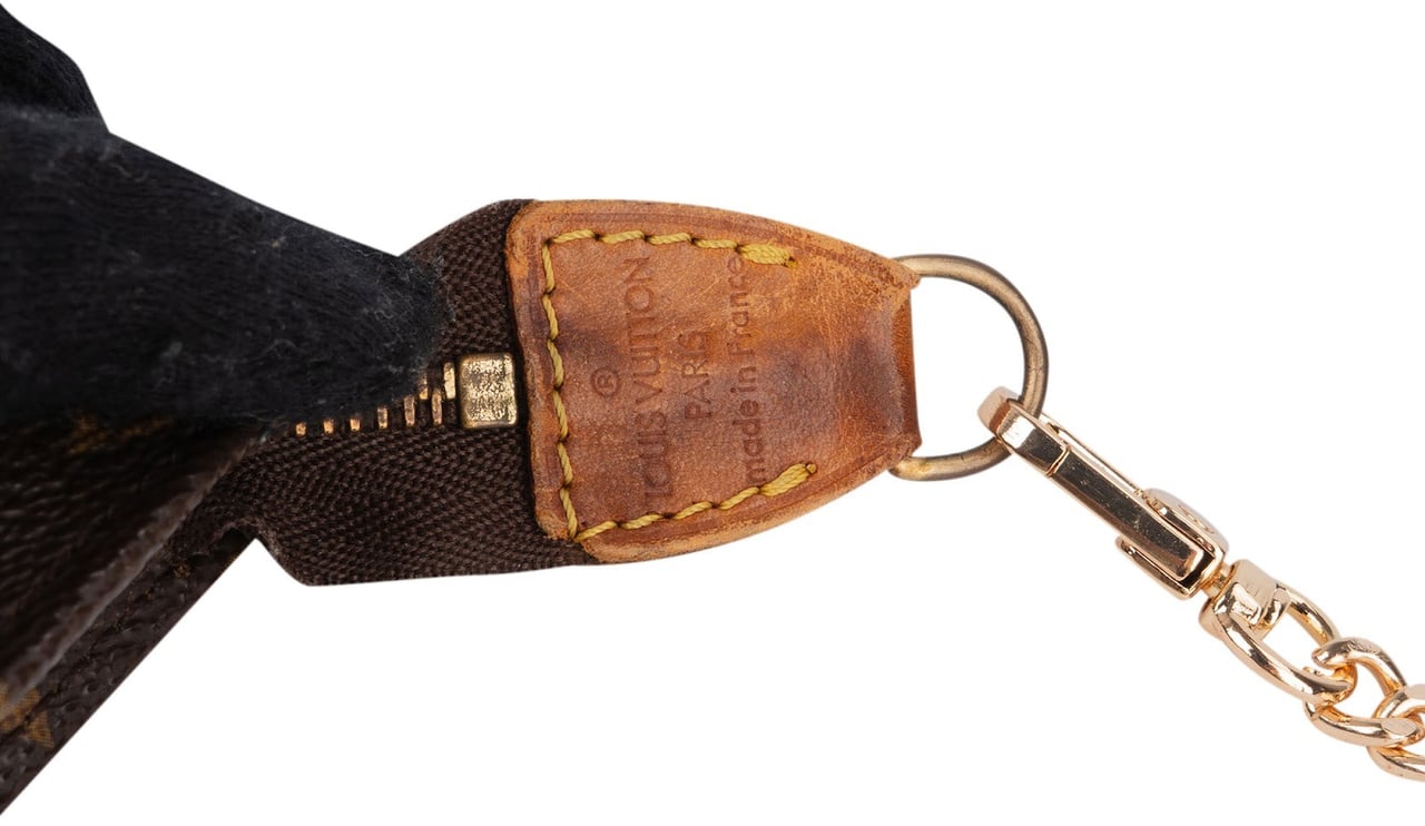 Louis Vuitton Louis Vuitton Monogram Canvas Bucket Pochette Accessoires Shoulder Bag Bruin