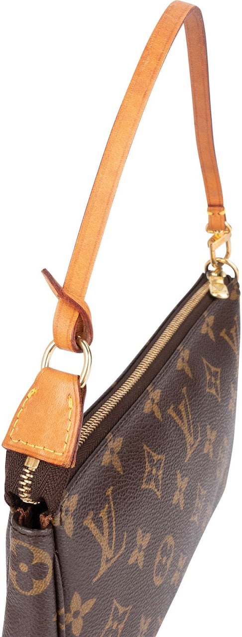 Louis Vuitton Louis Vuitton Monogram Canvas Pochette Accessoires Handbag Bruin