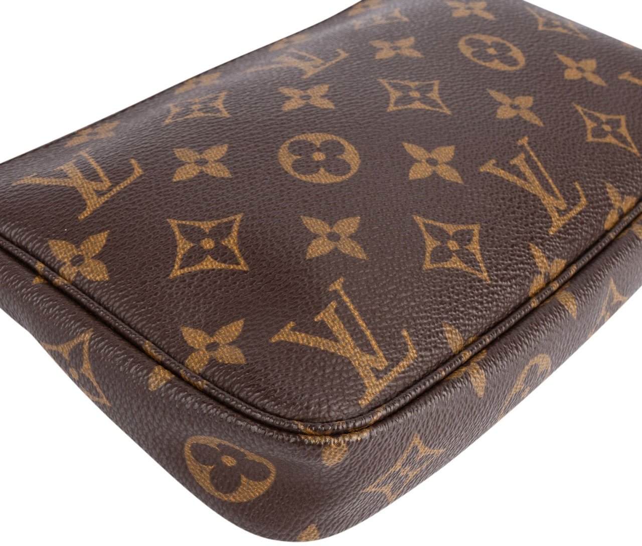 Louis Vuitton Louis Vuitton Monogram Canvas Pochette Accessoires Handbag Bruin