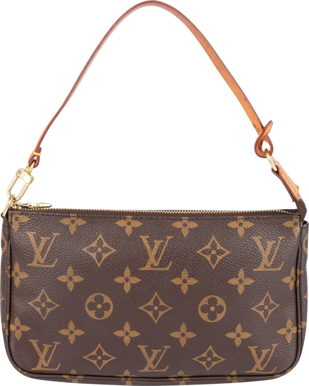 Louis Vuitton Louis Vuitton Monogram Canvas Pochette Accessoires Handbag Bruin