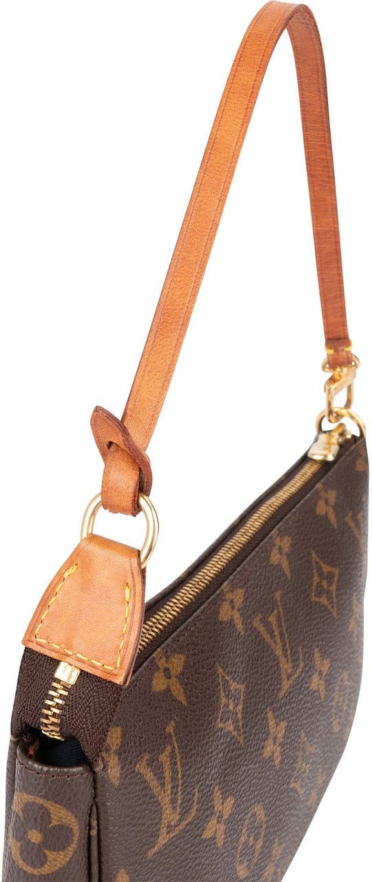 Louis Vuitton Louis Vuitton Monogram Canvas Pochette Accessoires Handbag Bruin