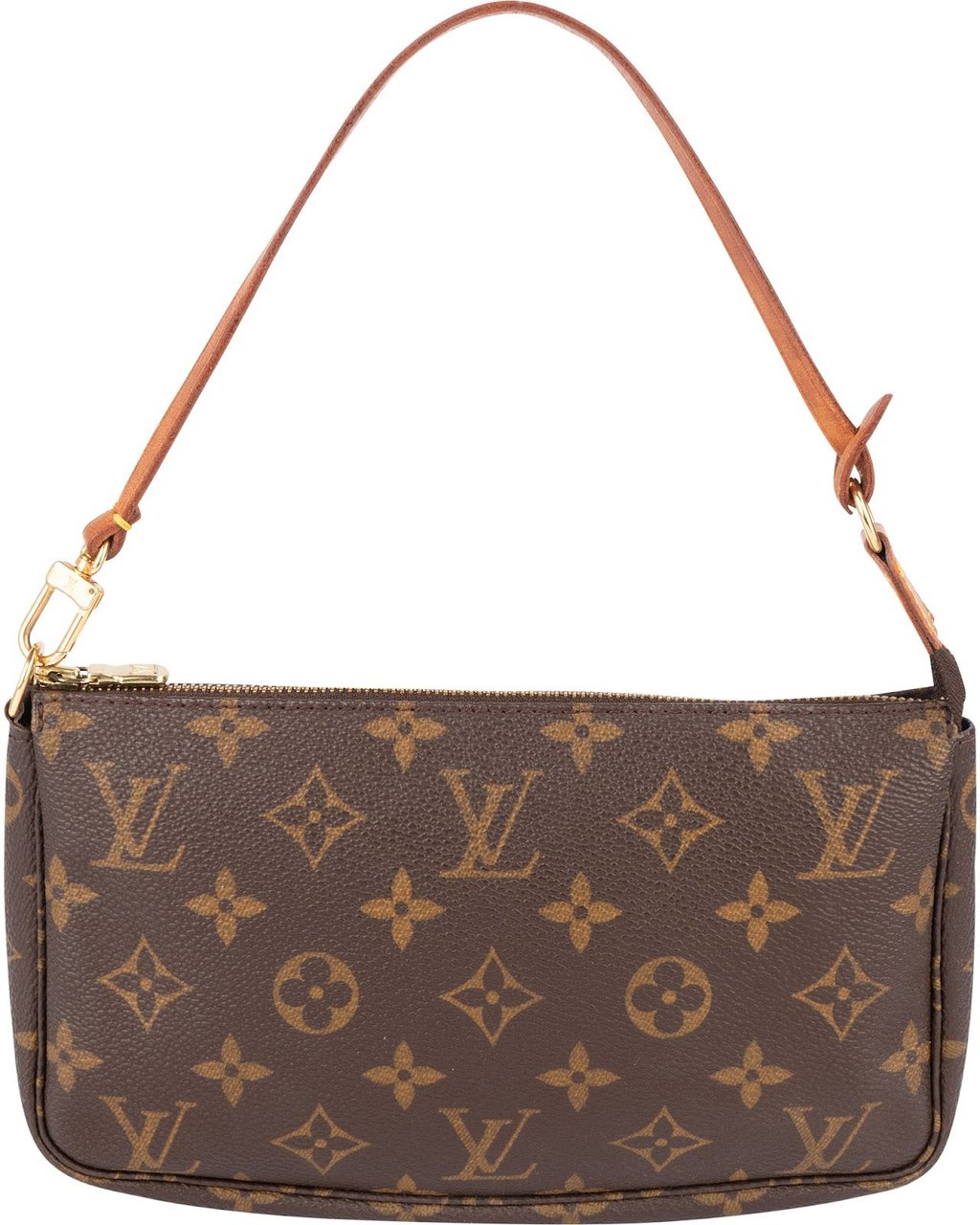 Louis Vuitton Louis Vuitton Monogram Canvas Pochette Accessoires Handbag Bruin