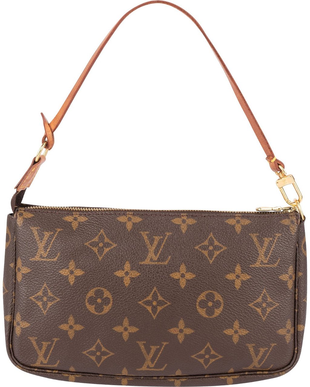Louis Vuitton Louis Vuitton Monogram Canvas Pochette Accessoires Handbag Bruin