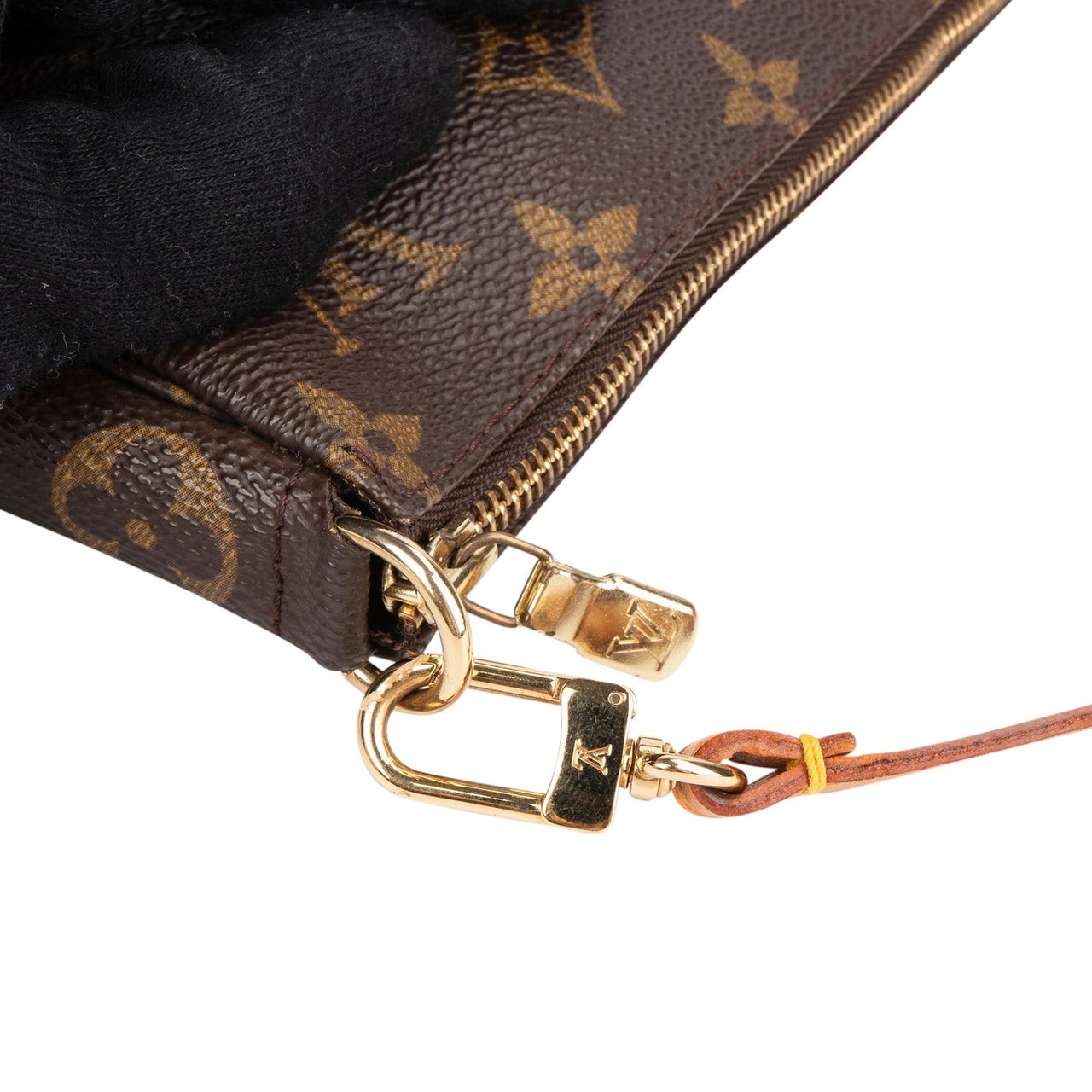 Louis Vuitton Louis Vuitton Monogram Canvas Pochette Accessoires Handbag Bruin