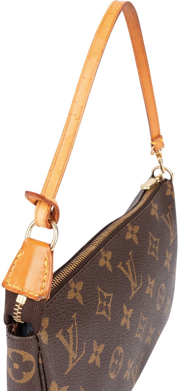 Louis Vuitton Louis Vuitton Monogram Canvas Pochette Accessoires Handbag Bruin