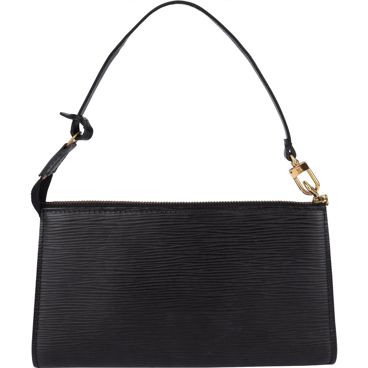 Louis Vuitton Louis Vuitton Noir Epi Leather Pochette Accessoires Handbag Zwart