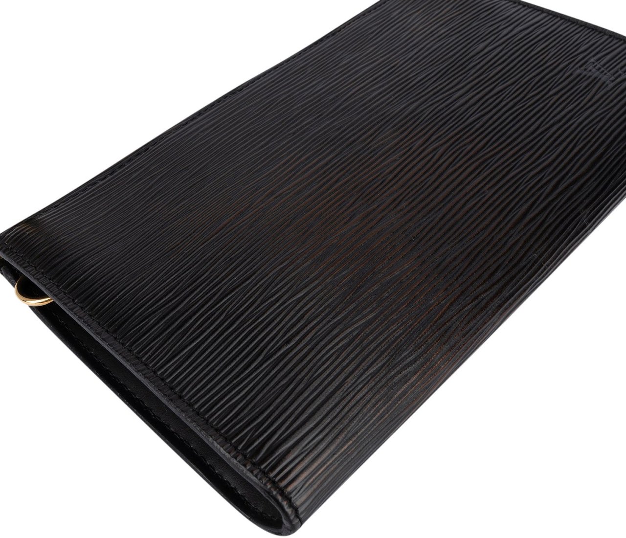 Louis Vuitton Louis Vuitton Noir Epi Leather Pochette Accessoires Handbag Zwart