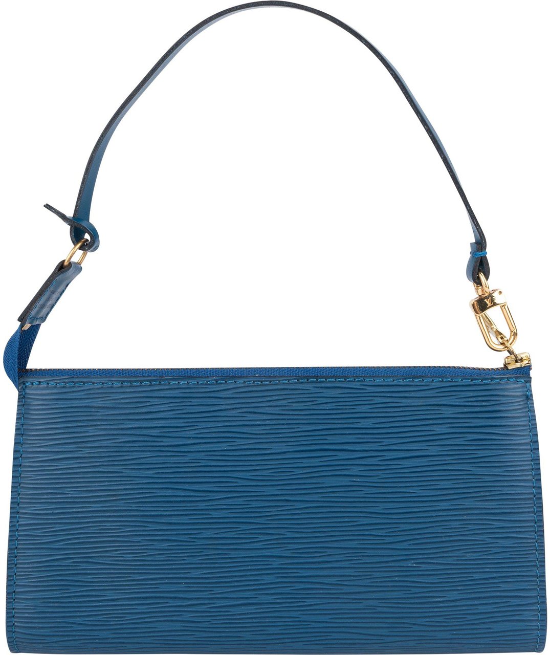 Louis Vuitton Louis Vuitton Blue Epi Leather Pochette Accessoires Handbag Blauw