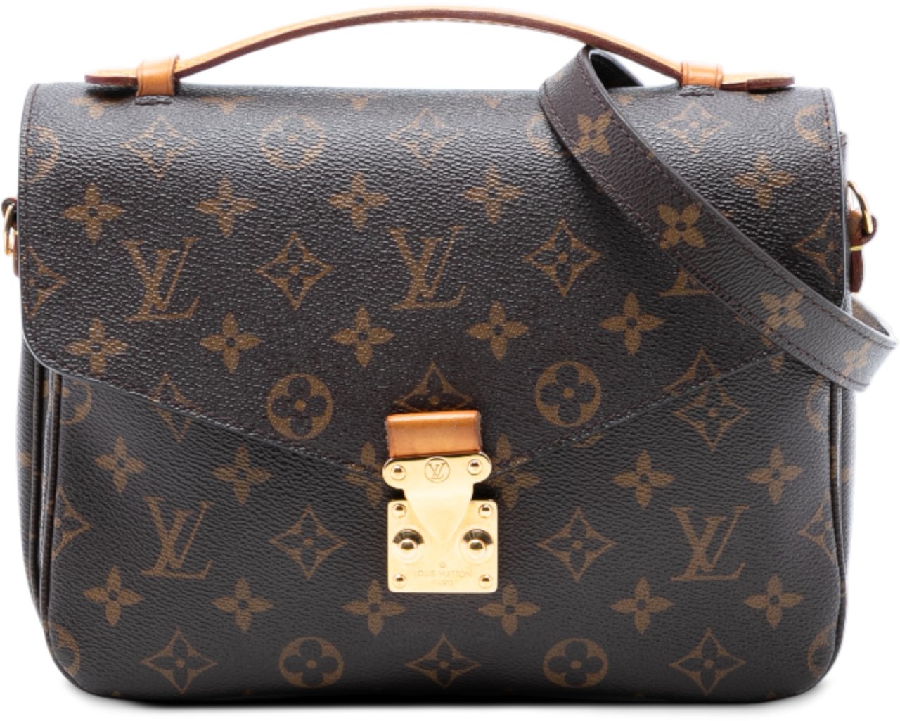 Louis Vuitton Monogram Pochette Metis Bruin